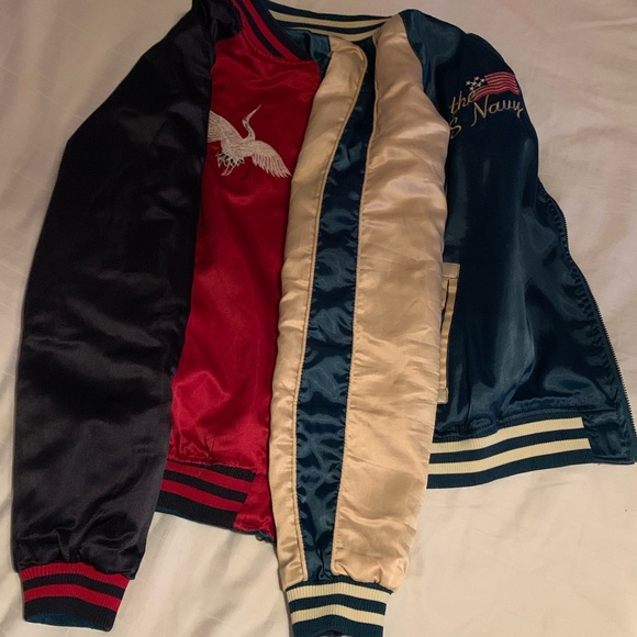 *Fashion* Other - Bomber Jacket U.S. Navy Seabees